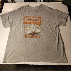 Men's t-shirt going hunting
